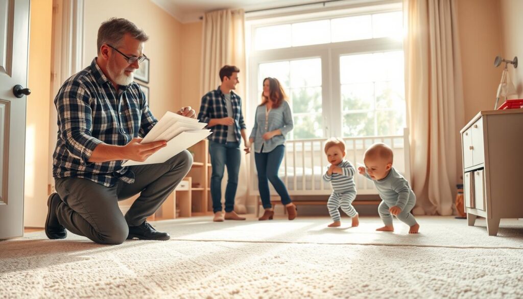 Professional flooring services for baby rooms