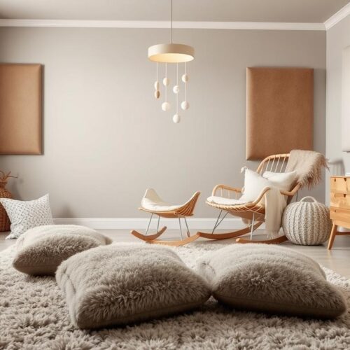 Decorating baby rooms for better acoustics