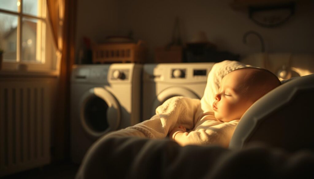 appliance noise and babies