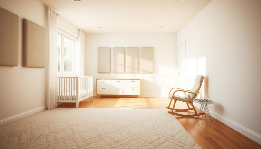 How flooring affects baby room acoustics