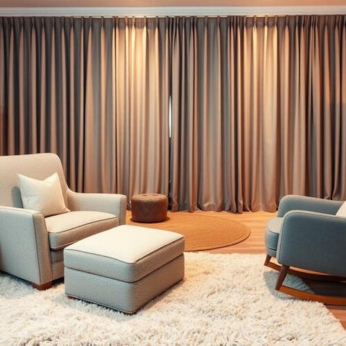 Furniture that helps with baby room acoustics