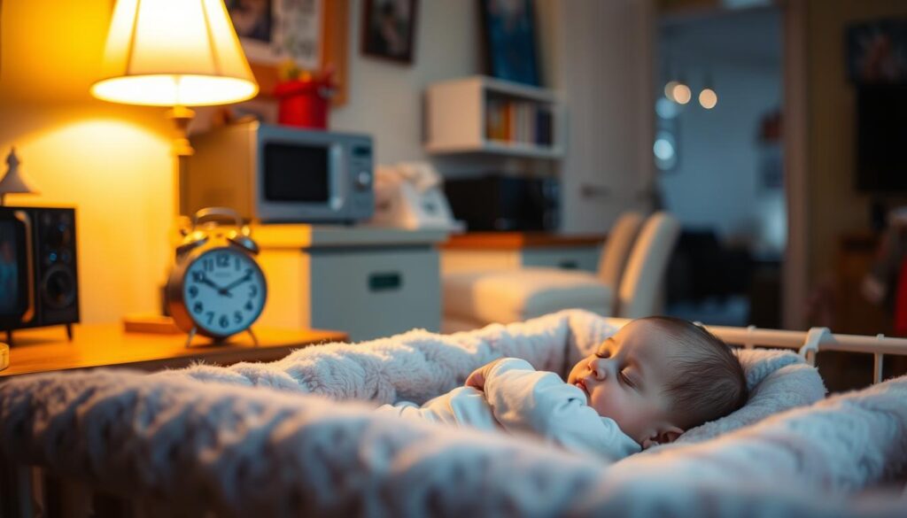 household noises and baby sleep