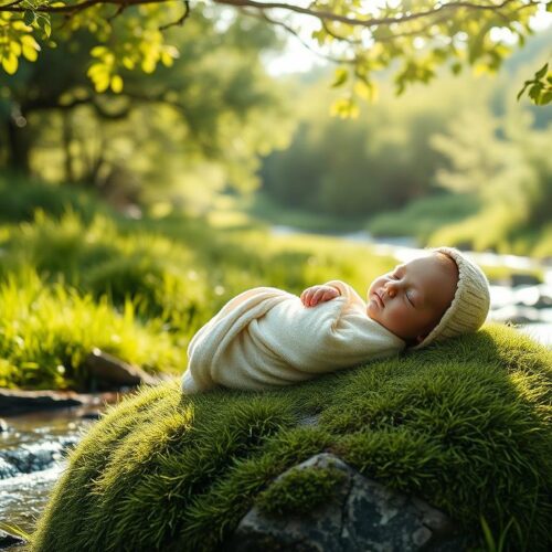 Relaxing babies with nature-inspired sounds