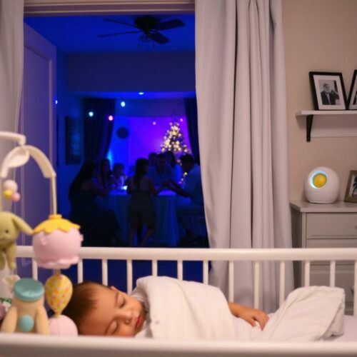 Handling party noise near your baby’s room