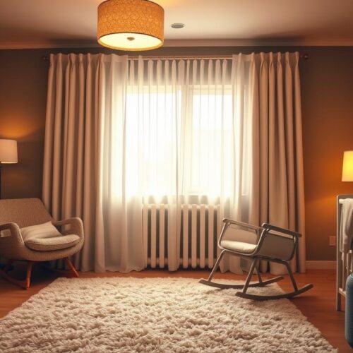 Balancing sound and lighting in baby rooms