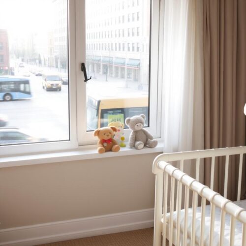 How to shield baby rooms from traffic noise