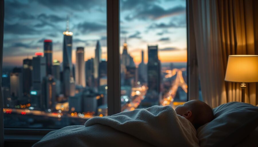 Protecting baby sleep from urban noise