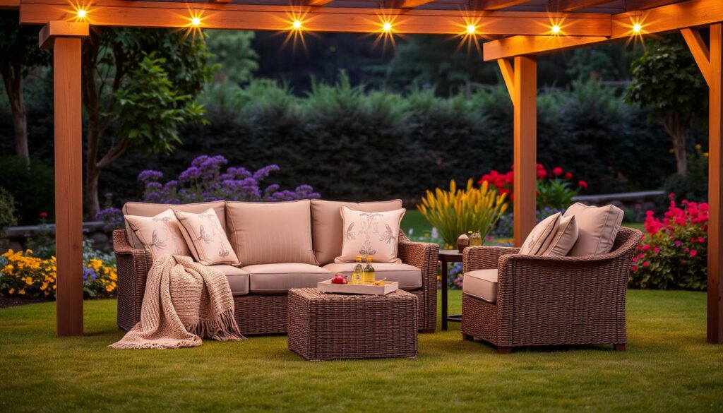 comfortable outdoor furniture