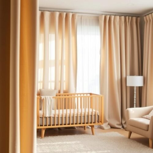 How Curtains and Fabrics Improve Nursery Soundproofing