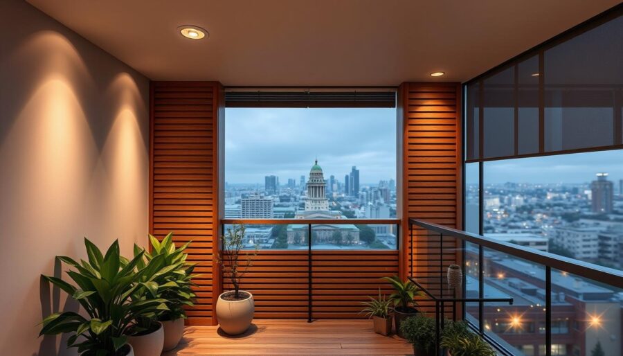 Balcony Design Tips to Reduce Outdoor Noise at Home