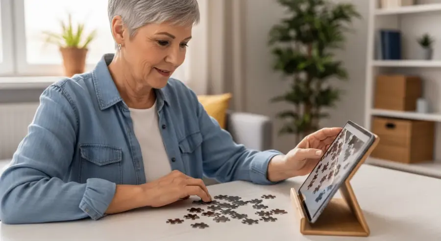 Sharpen Your Mind: Engaging Digital Puzzles for Seniors