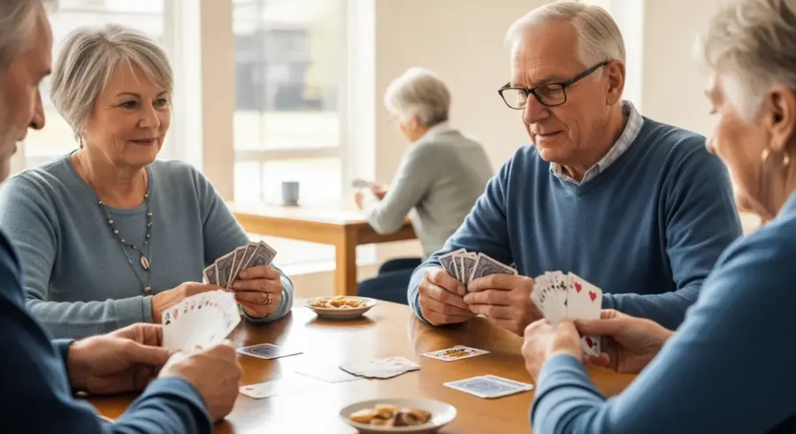 Senior Card Game Groups: Sharpening Minds and Building Friendships