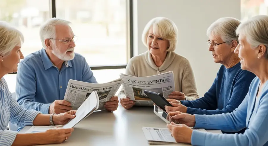 Senior Current Events Discussion Groups: Staying Informed and Engaging in Meaningful Conversations