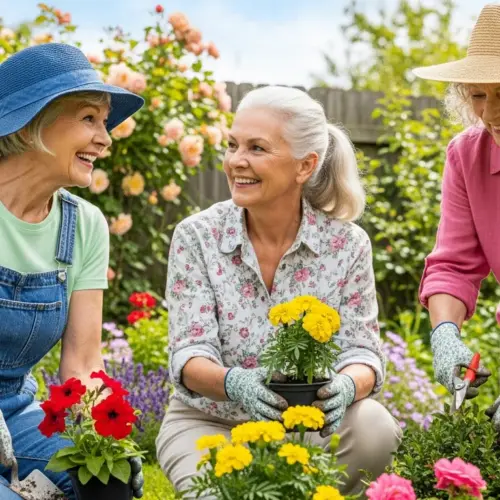 Senior Garden Clubs: Growing Friendships and Beautiful Gardens