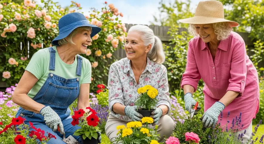 Senior Garden Clubs: Growing Friendships and Beautiful Gardens