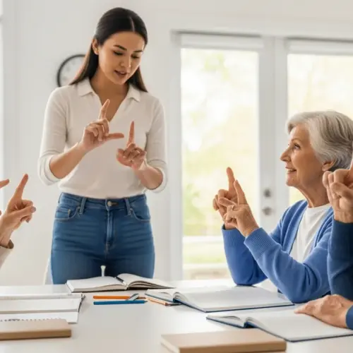 Communicate Anew: Benefits of Senior Sign Language Classes