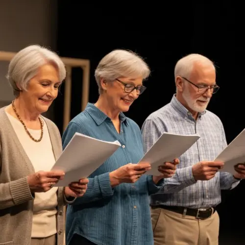 Take Center Stage: Joining a Senior Theater Group
