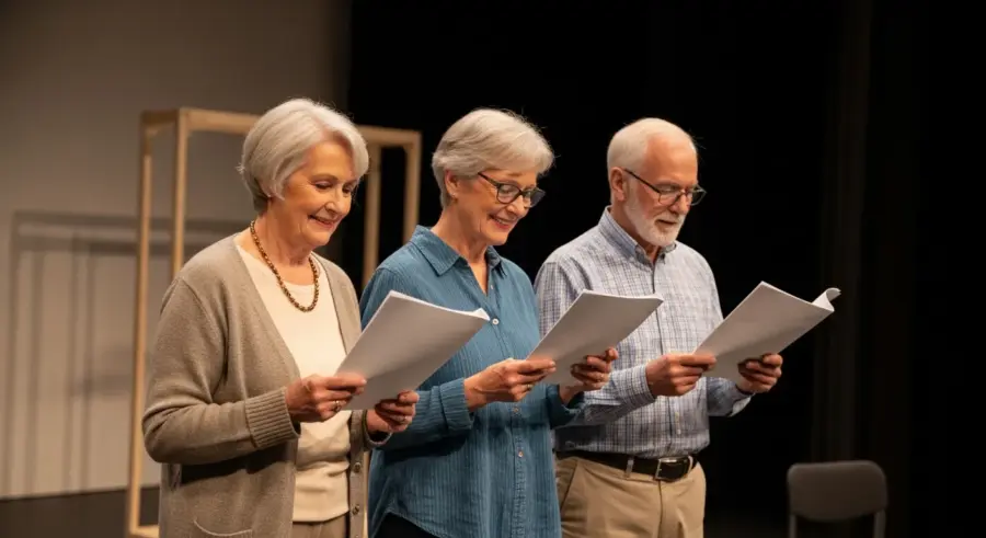Take Center Stage: Joining a Senior Theater Group