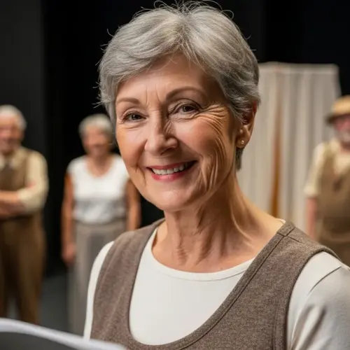 Curtain Up: Participating in Senior Community Theater