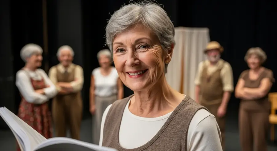 Curtain Up: Participating in Senior Community Theater