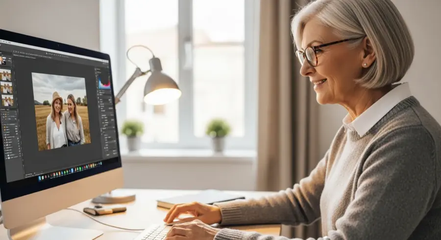 Senior Digital Photography Editing Groups: Enhancing Photos and Connecting Online