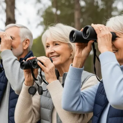 Feathered Friends: Joining a Senior Bird Watching Club