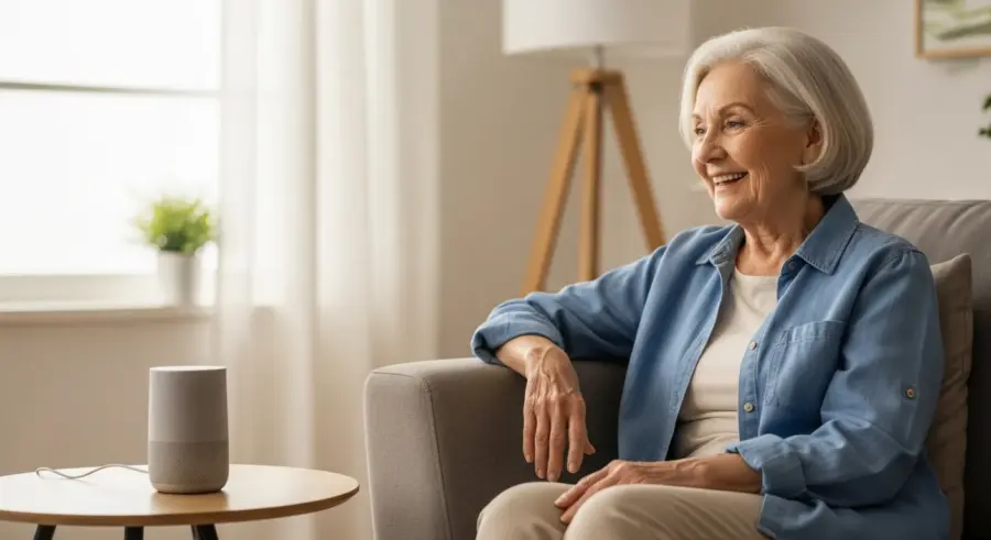 Voice-Activated Help: Smart Speakers for Seniors