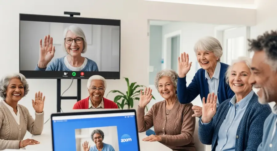 Connect and Engage: Zoom for Senior Activities and Events